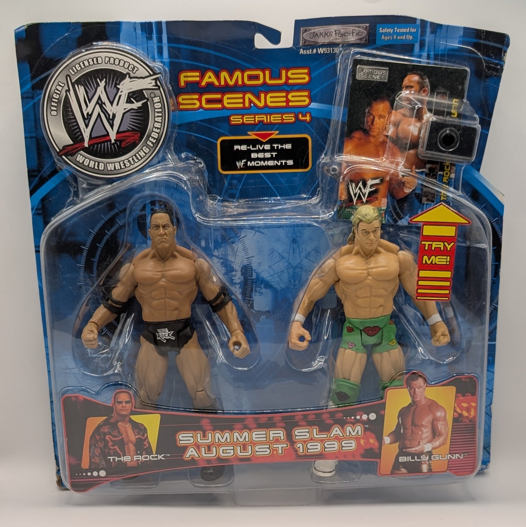 TTL Famous Scenes 4 The Rock vs. Billy Gunn – J+J Figures