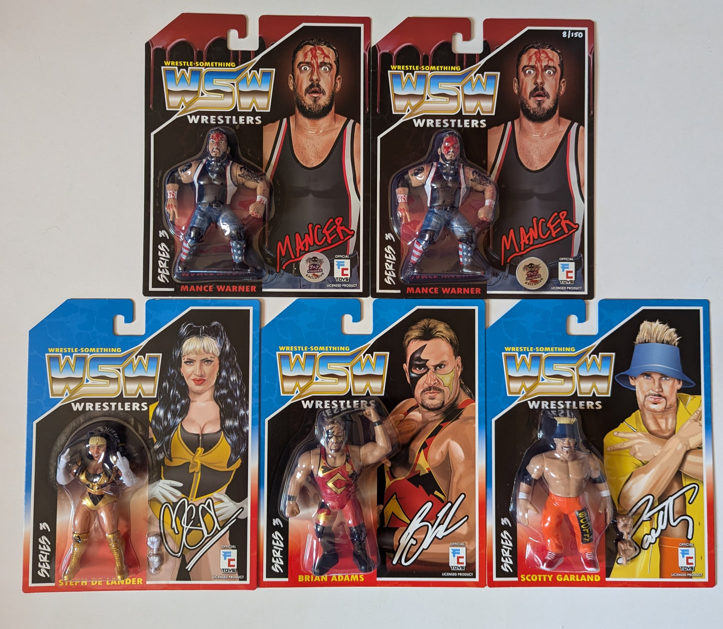 Figure Collections (FC) Wrestle Something Wrestlers 3 Bundle