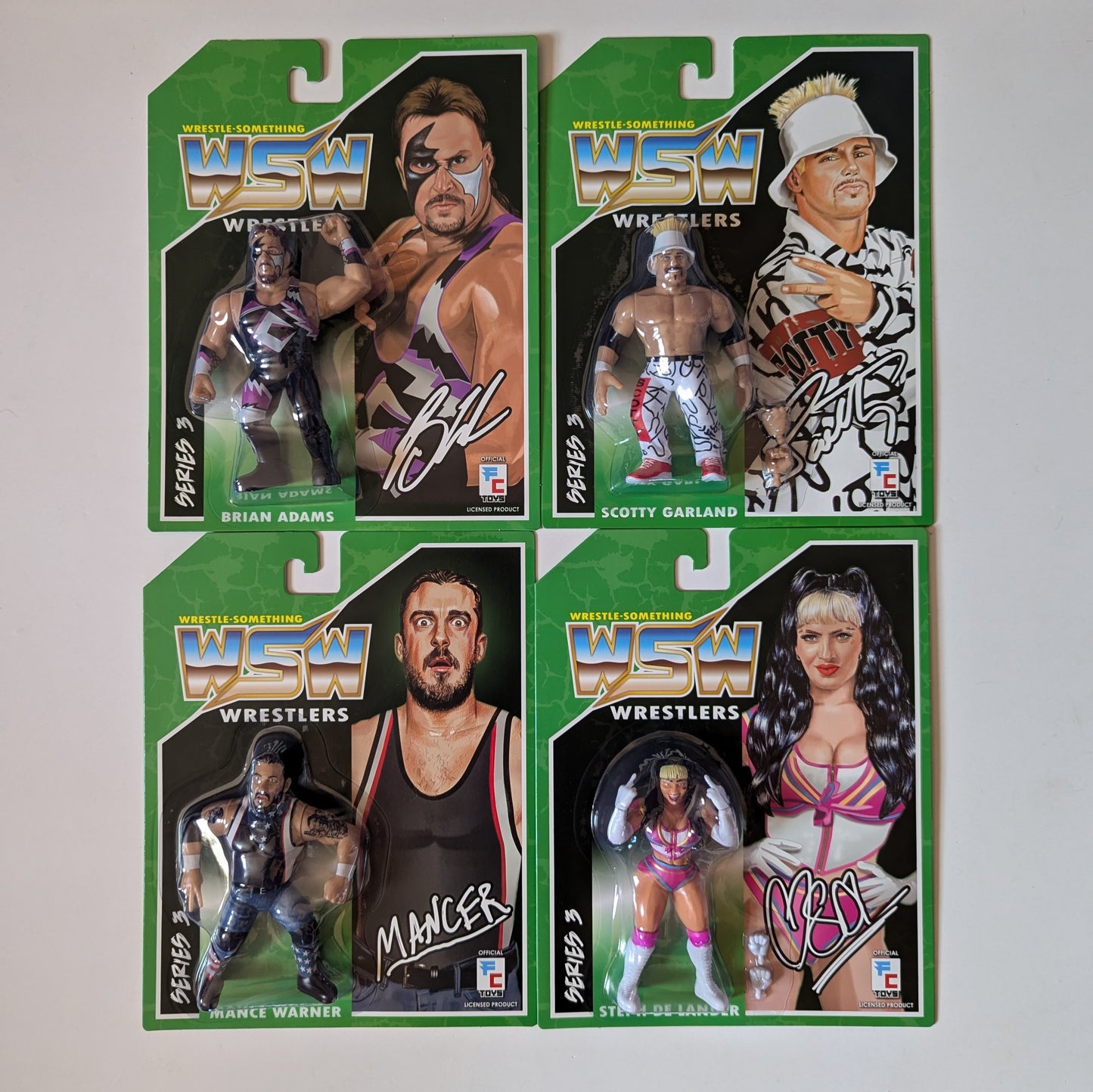 Figure Collections (FC) Wrestle Something Wrestlers 3 Bundle