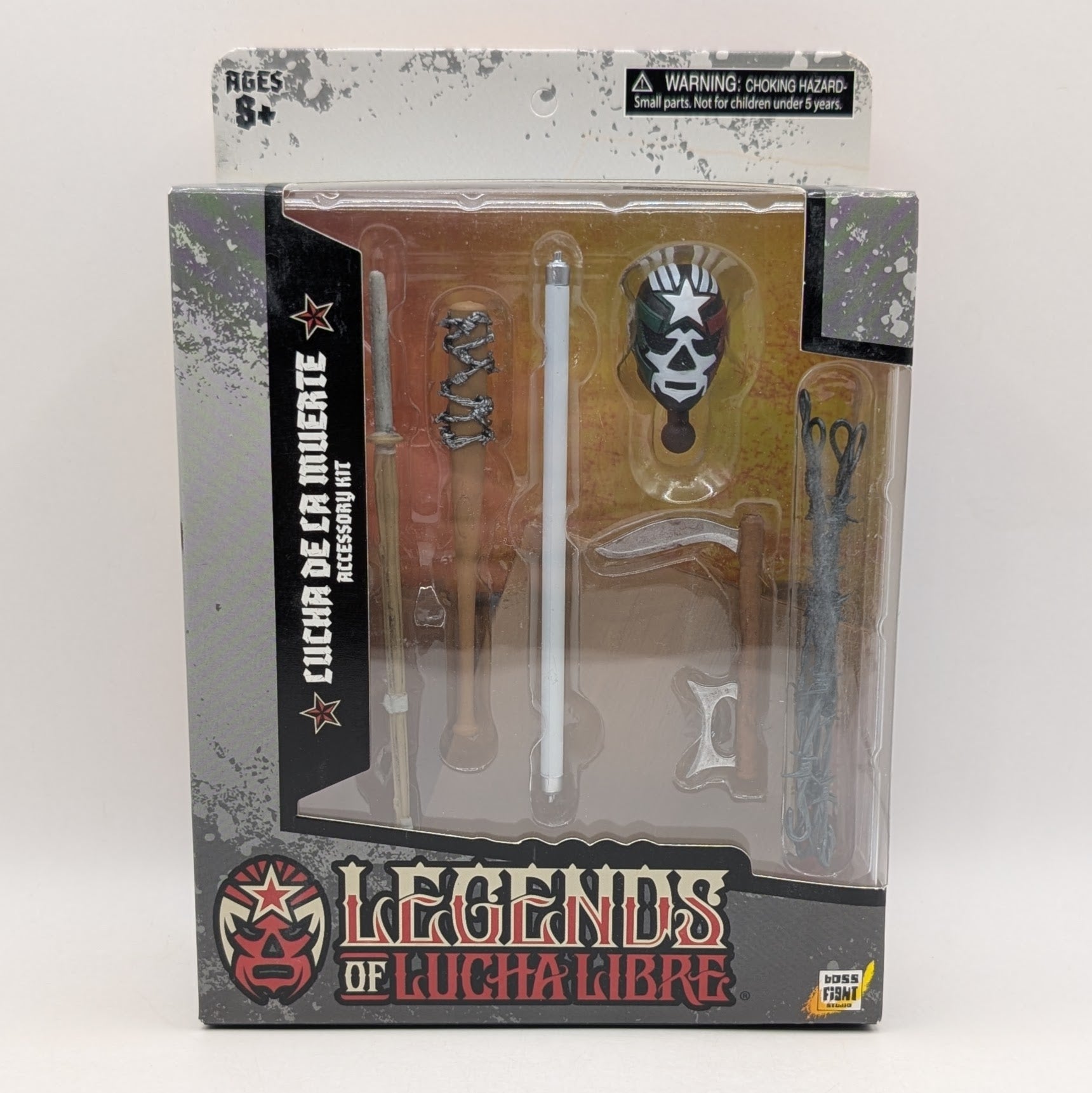 Boss Fight Legends of Lucha Libre Premium Accessory Sets – J+J Figures