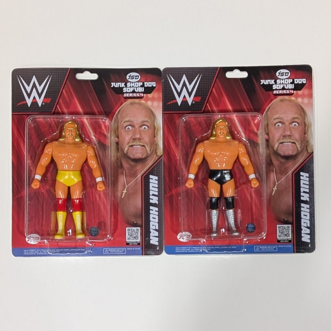 Junk Shop Dog Sofubi & WWE Pro Wrestling Series 4 Hulk Hogan – J+J