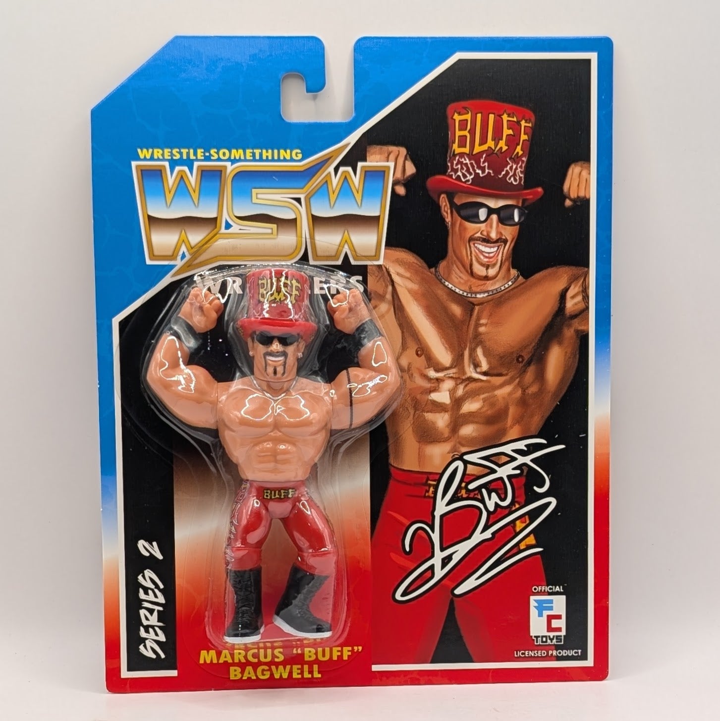 Figure Collections (FC) Wrestle Something Wrestlers 2 Marcus 'Buff