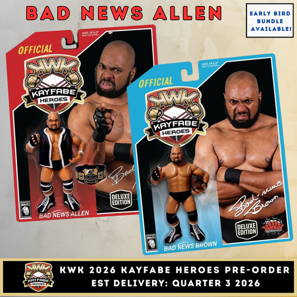 KWK 2026 Kayfabe Heroes Bad News Allen