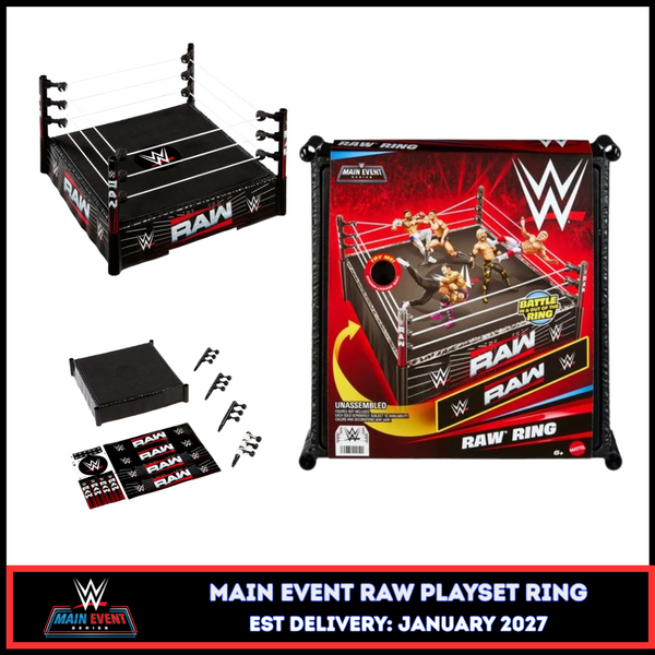 Main Event Raw Playset Ring