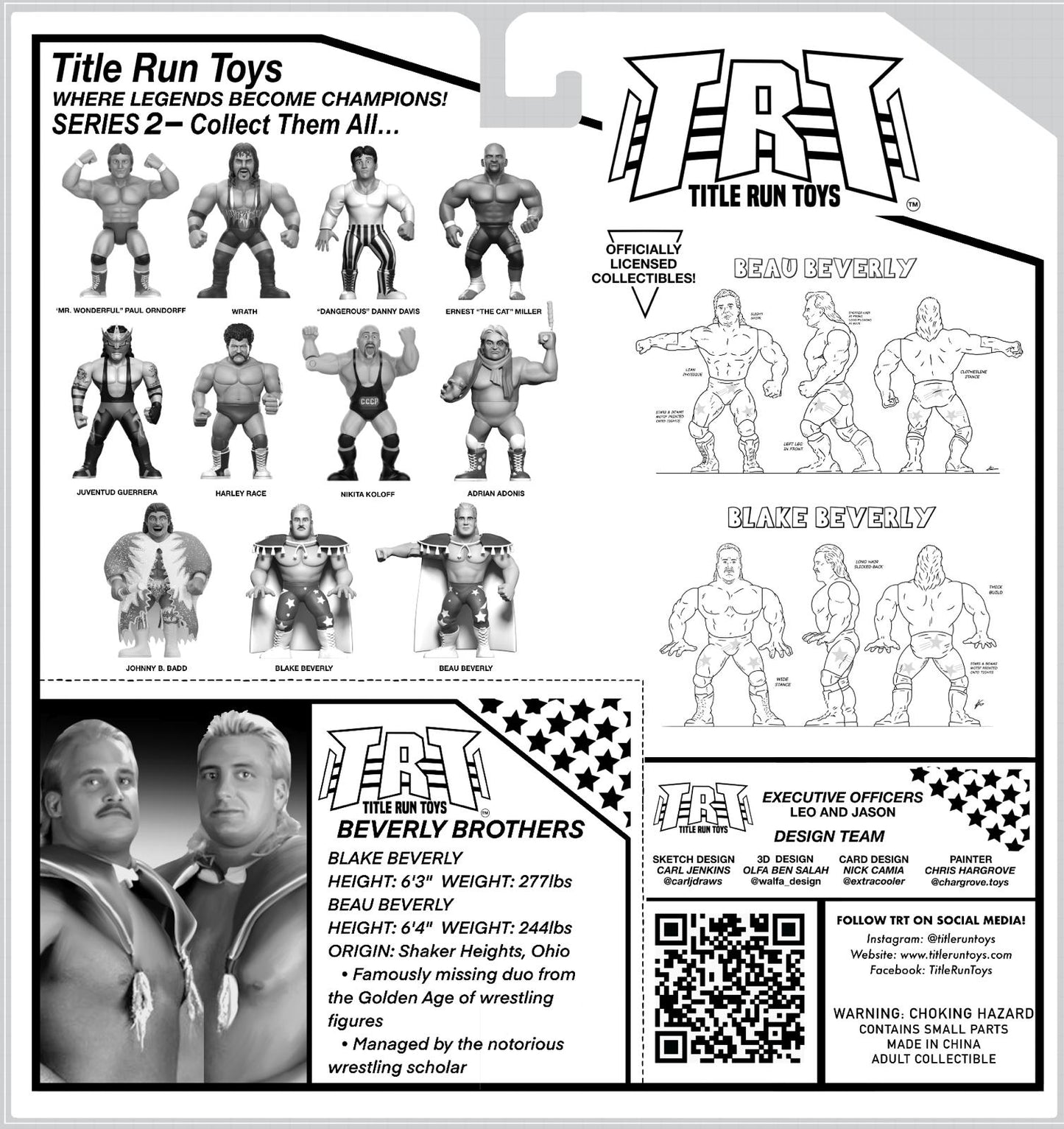 ***PRE-ORDER*** Title Run Toys Series 2 Beverly Brothers (Beau & Blake)