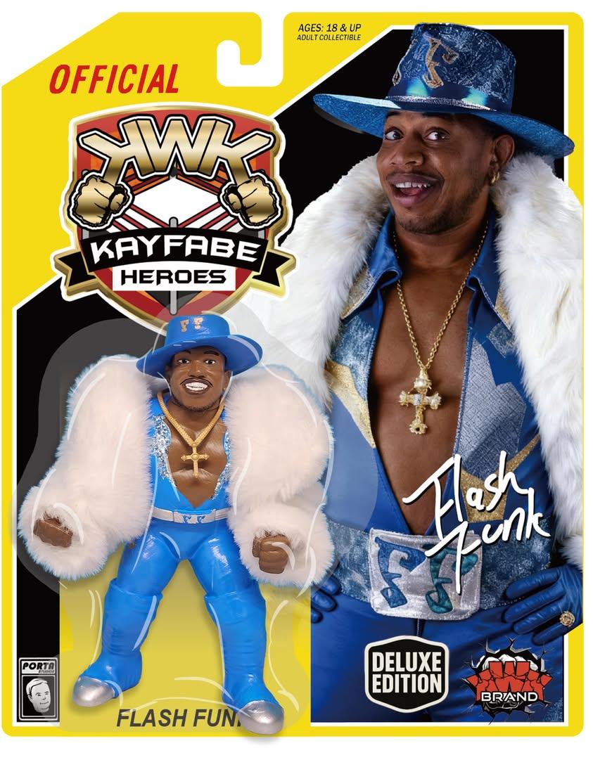 ***PRE-ORDER*** KWK 2025 Kayfabe Heroes Flash Funk