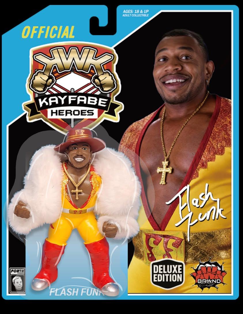 ***PRE-ORDER*** KWK 2025 Kayfabe Heroes Flash Funk