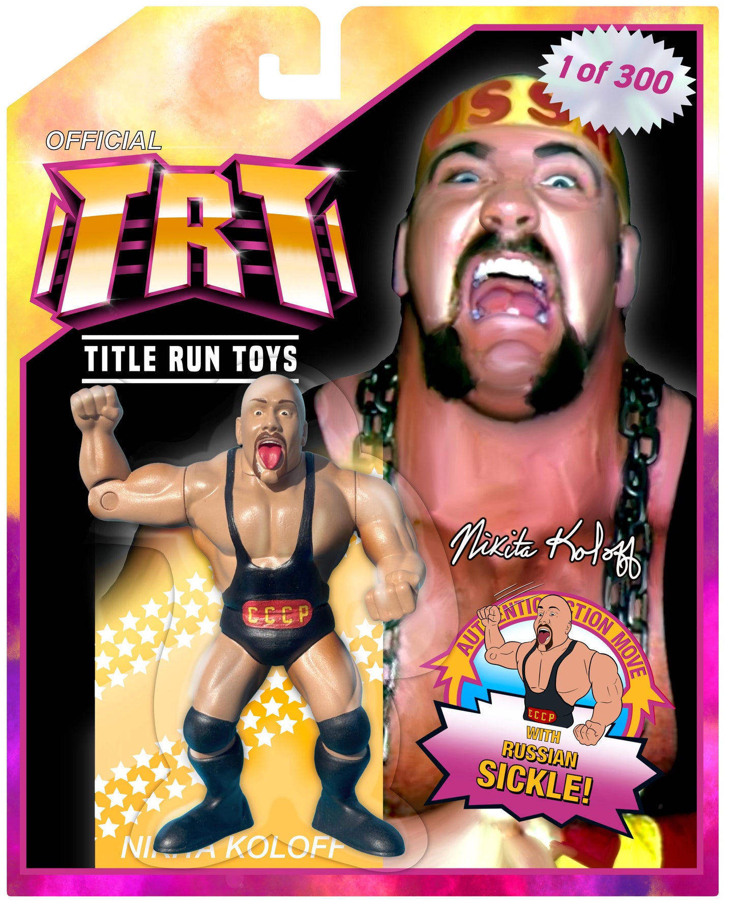 Title Run Toys Series 2 Nikita Koloff