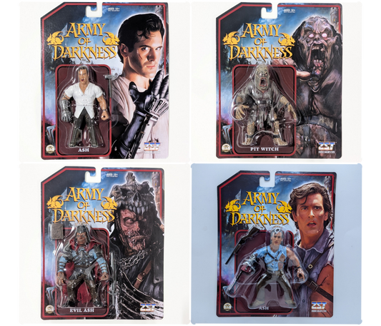 Zombie Sailor Army of Darkness Set of 4 Bundle (Ash, Evil Ash, Mechanical Arm Ash, & Pit Witch)