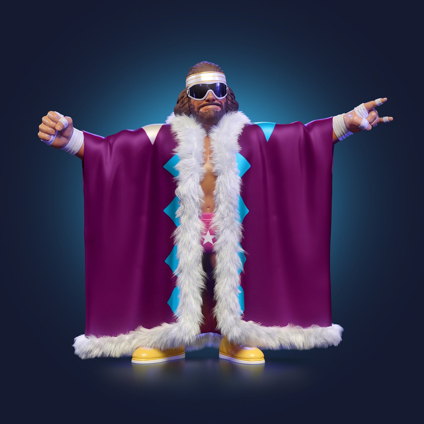 Toy Notion Wrestle Feds 1 'Macho Man' Randy Savage