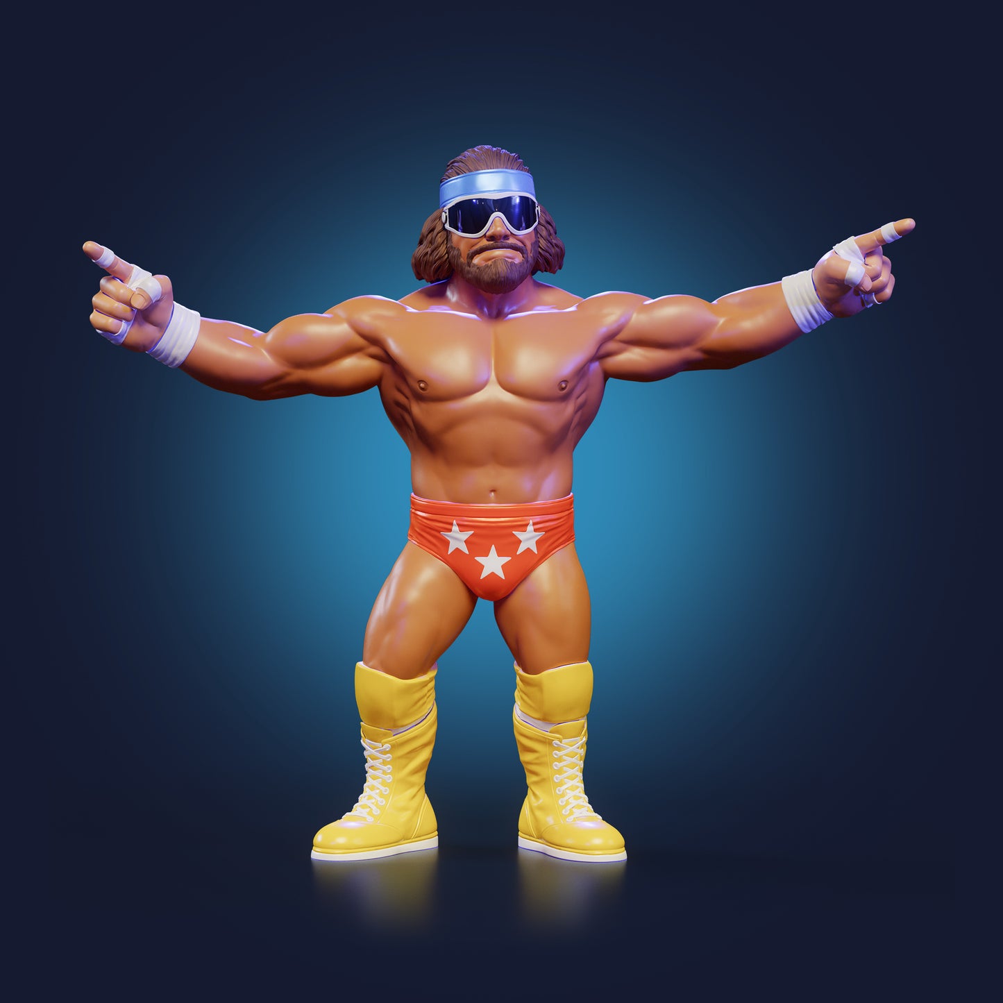 Toy Notion Wrestle Feds 1 'Macho Man' Randy Savage