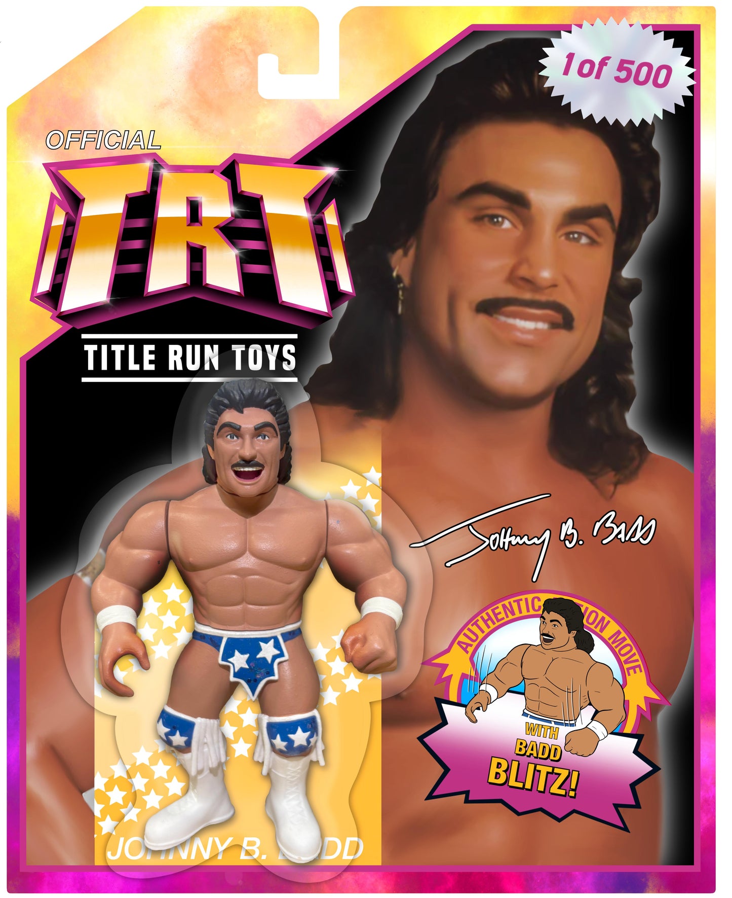 ***PRE-ORDER*** Title Run Toys Series 2 Johnny B. Badd