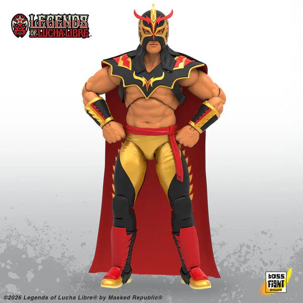 ***PRE-ORDER*** Boss Fight Legends of Lucha Libre Premium 5 Ultimo Dragon