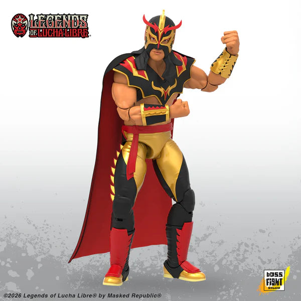 ***PRE-ORDER*** Boss Fight Legends of Lucha Libre Premium 5 Ultimo Dragon