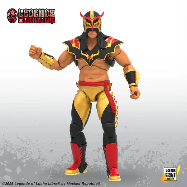 ***PRE-ORDER*** Boss Fight Legends of Lucha Libre Premium 5 Ultimo Dragon
