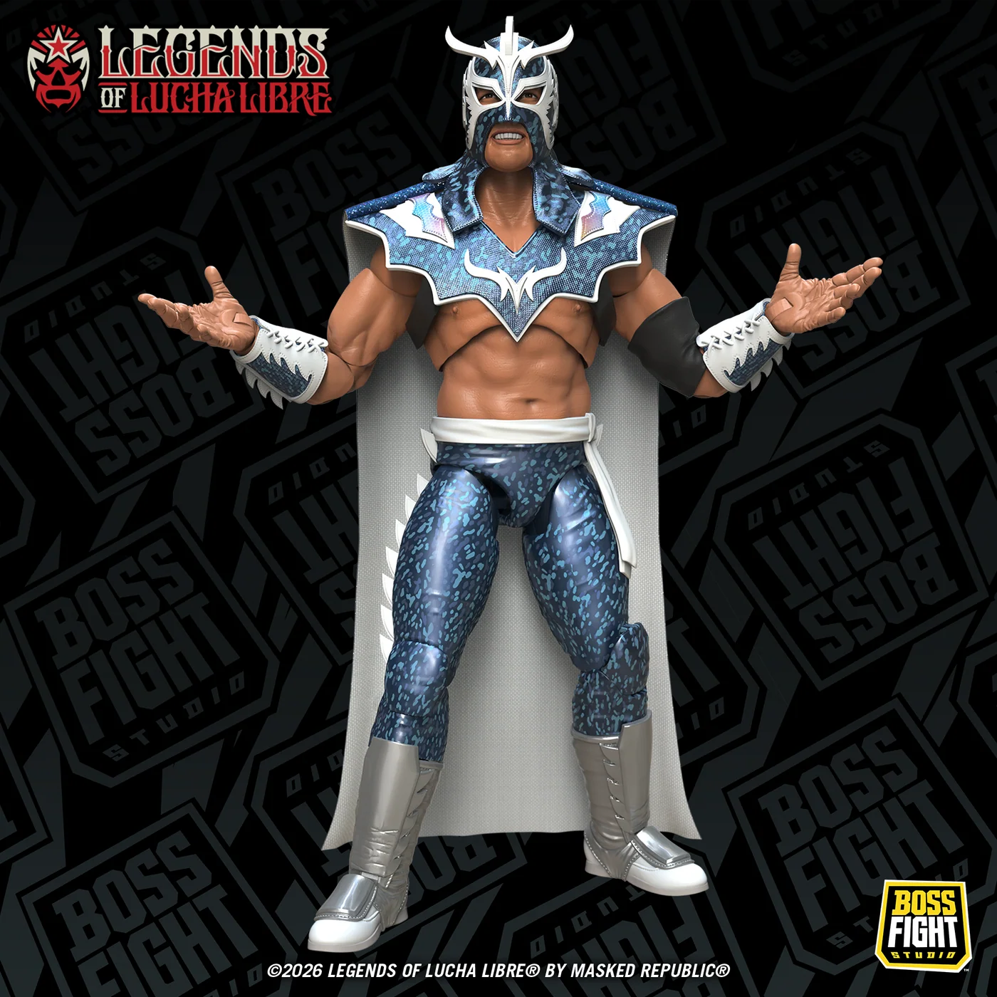 ***PRE-ORDER*** Boss Fight Legends of Lucha Libre Signature Series Ultimo Dragon