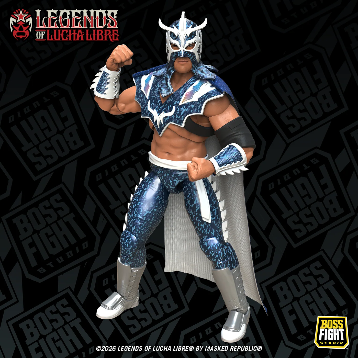 ***PRE-ORDER*** Boss Fight Legends of Lucha Libre Signature Series Ultimo Dragon