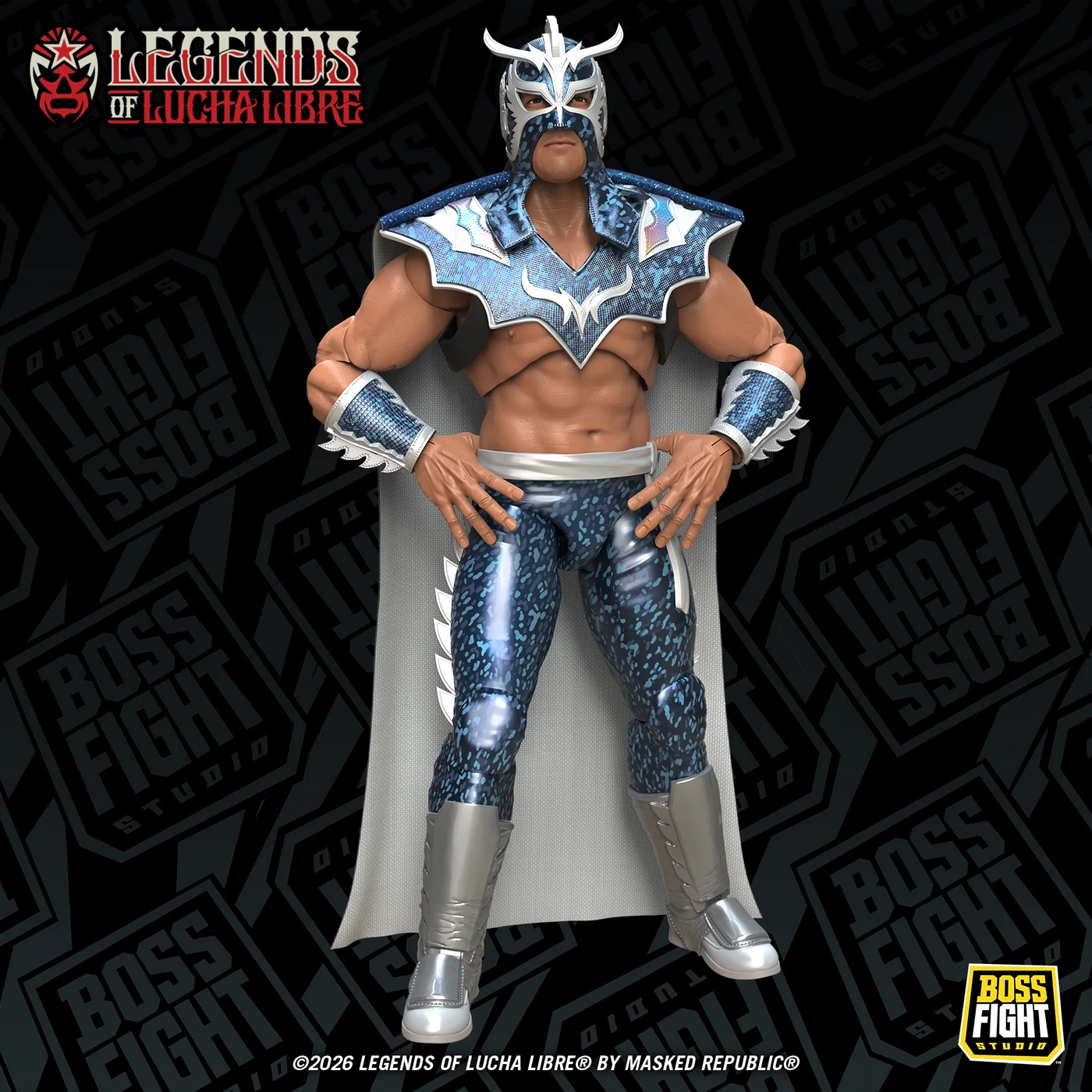 ***PRE-ORDER*** Boss Fight Legends of Lucha Libre Signature Series Ultimo Dragon