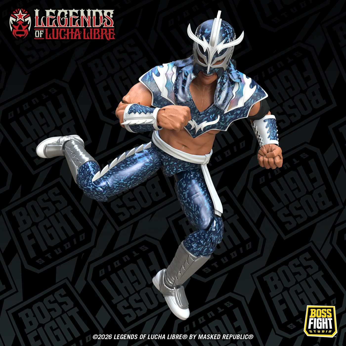 ***PRE-ORDER*** Boss Fight Legends of Lucha Libre Signature Series Ultimo Dragon