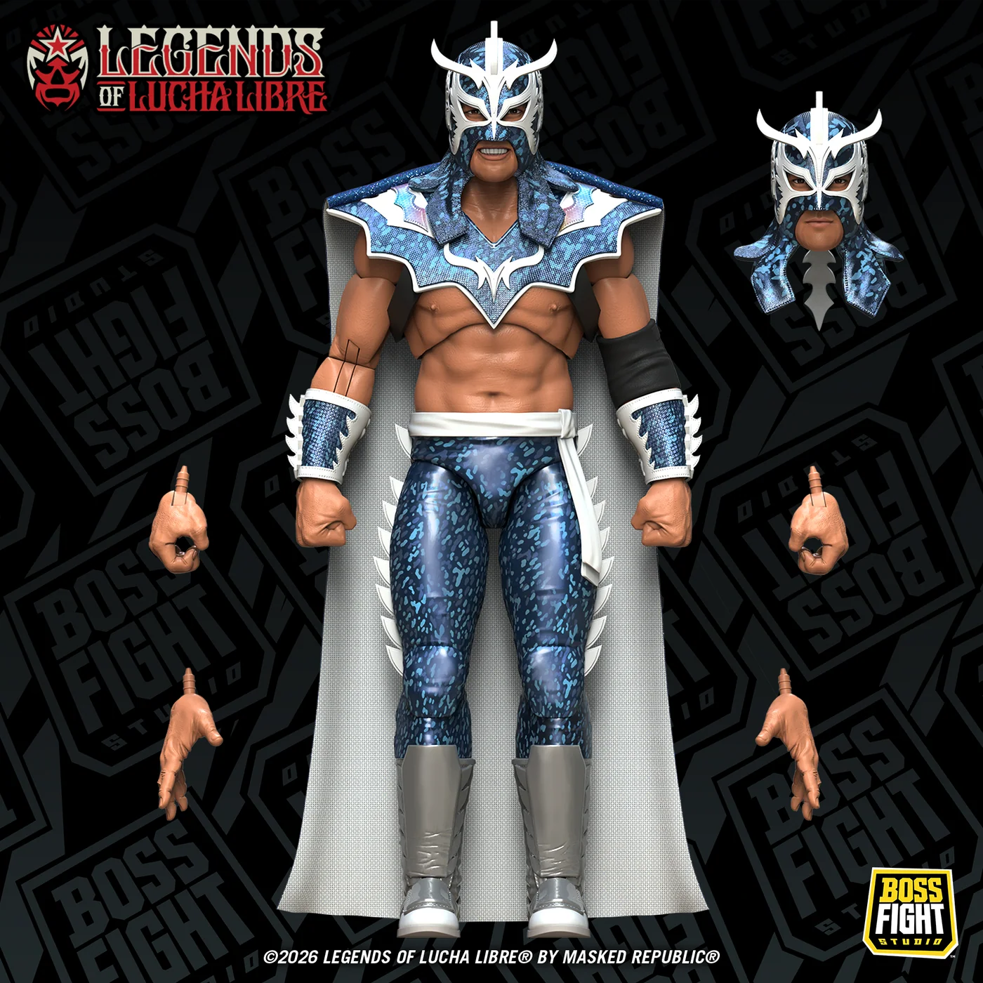 ***PRE-ORDER*** Boss Fight Legends of Lucha Libre Signature Series Ultimo Dragon