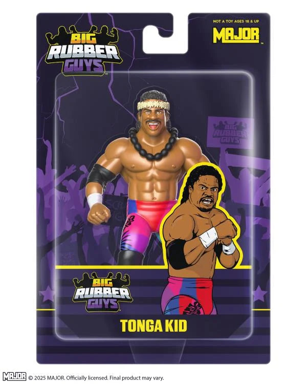 ***PRE-ORDER*** Major Big Rubber Guys 13 Bundle of 4 (Bruiser Brody, Haku, Kerry Von Erich & Tonga Kid)