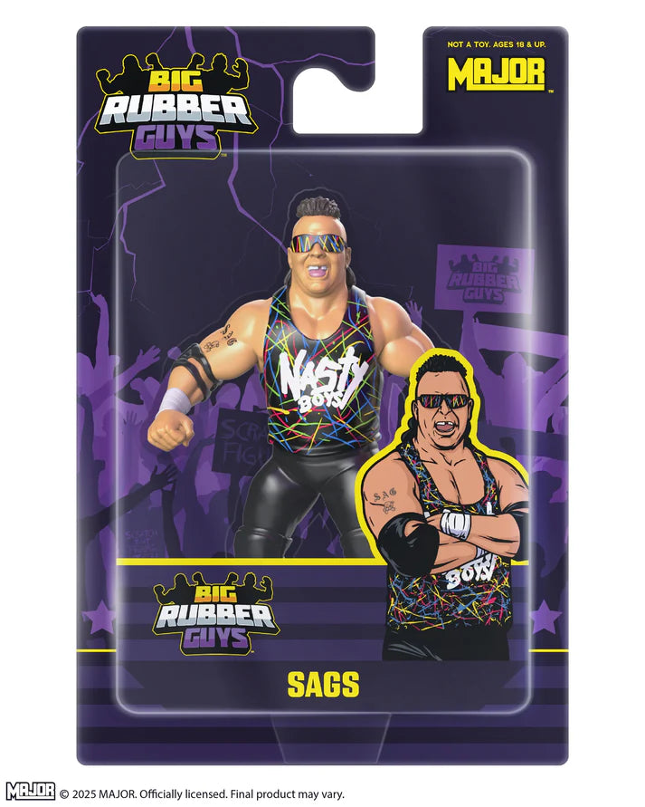 ***PRE-ORDER*** Major Big Rubber Guys 15 -  Bundle of 4 (Killer Kross, Knobs, Paul Ellering, & Sags)