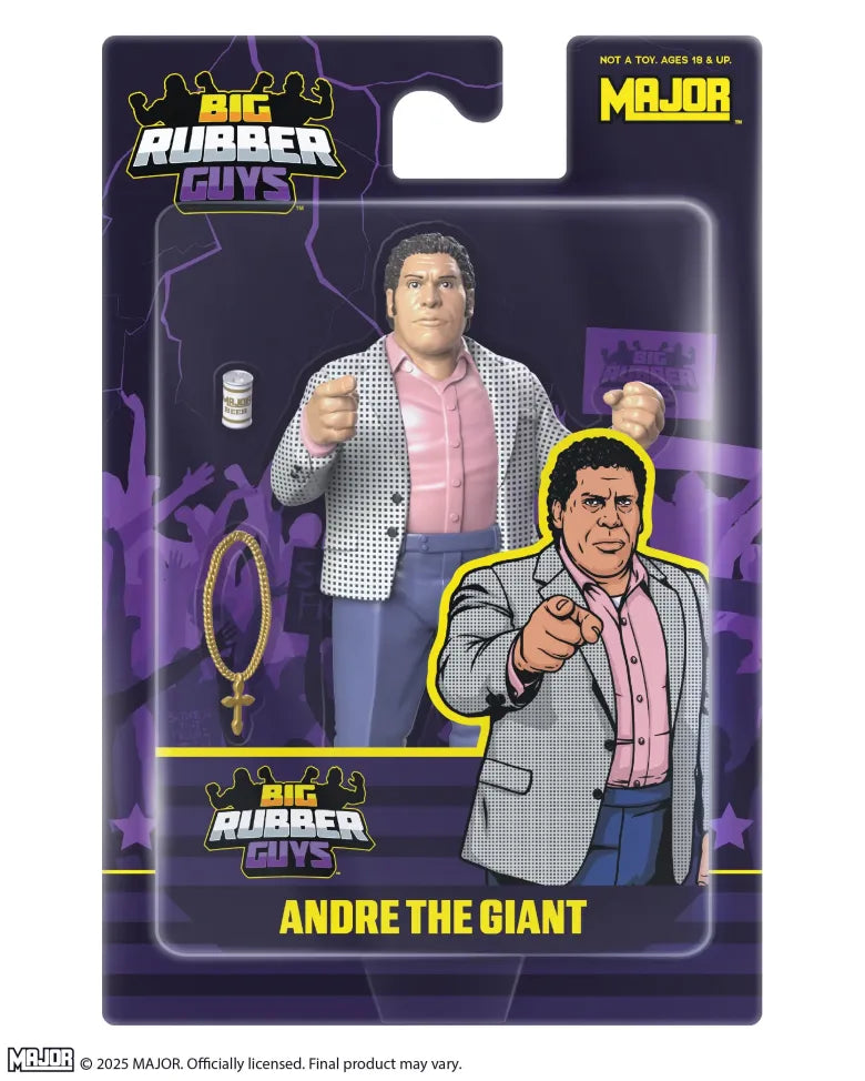 ***PRE-ORDER*** Major Big Rubber Guys 16 - Bundle of 2 (Andre The Giant & Hercules Hernandez)
