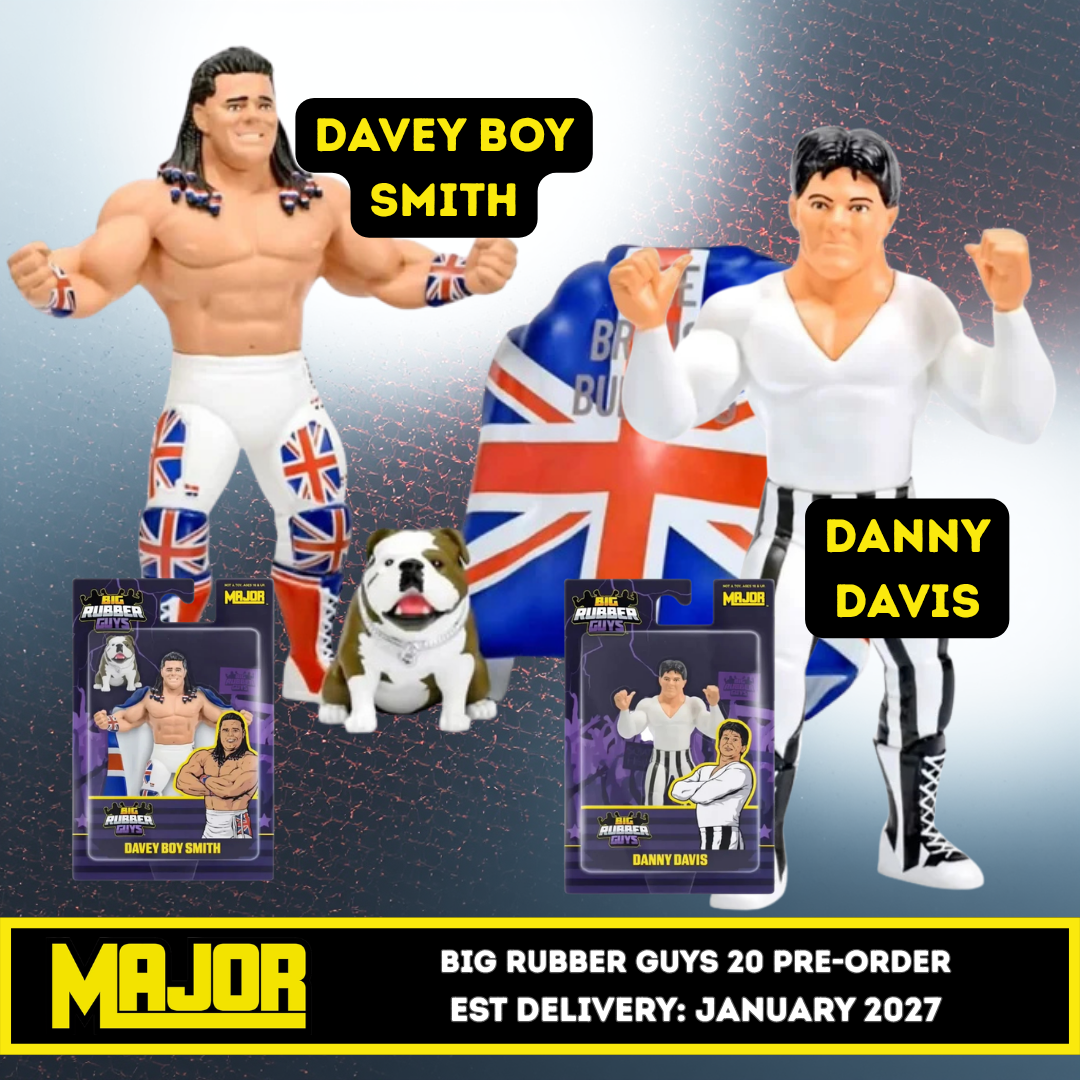 ***PRE-ORDER*** Major Big Rubber Guys 20 - Set of 2 (Danny Davis & Davey Boy Smith)