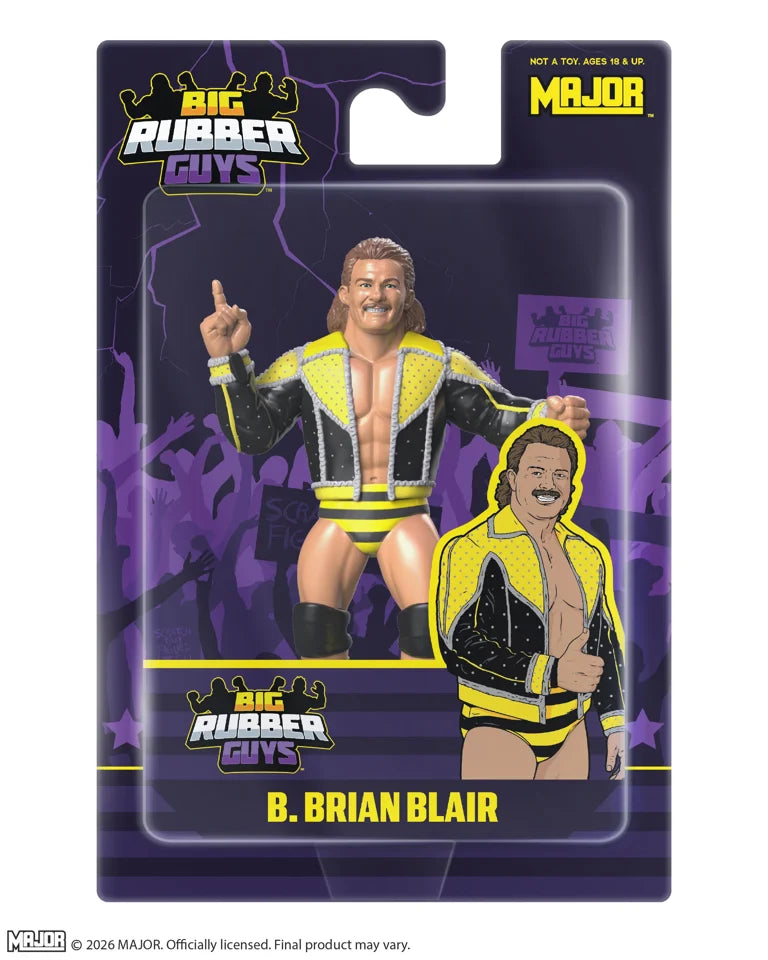 ***PRE-ORDER*** Major Big Rubber Guys 22 - The Killer Bees Set of 2 (B. Brian Blair & Jim Brunzell)