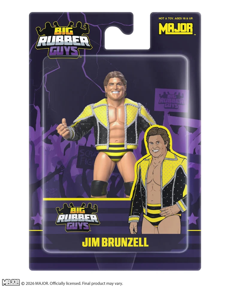 ***PRE-ORDER*** Major Big Rubber Guys 22 - The Killer Bees Set of 2 (B. Brian Blair & Jim Brunzell)