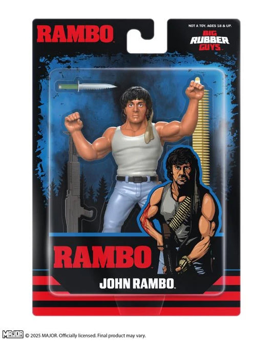 ***PRE-ORDER*** Major Big Rubber Guys John Rambo (Rambo)