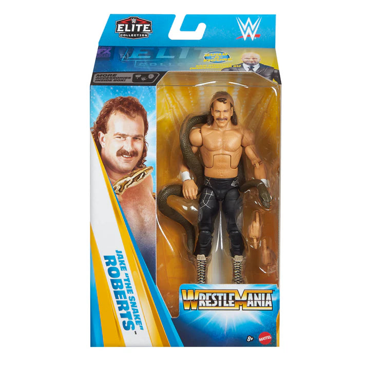 ***PRE-ORDER*** Elite Wrestlemania 42 Jake Roberts