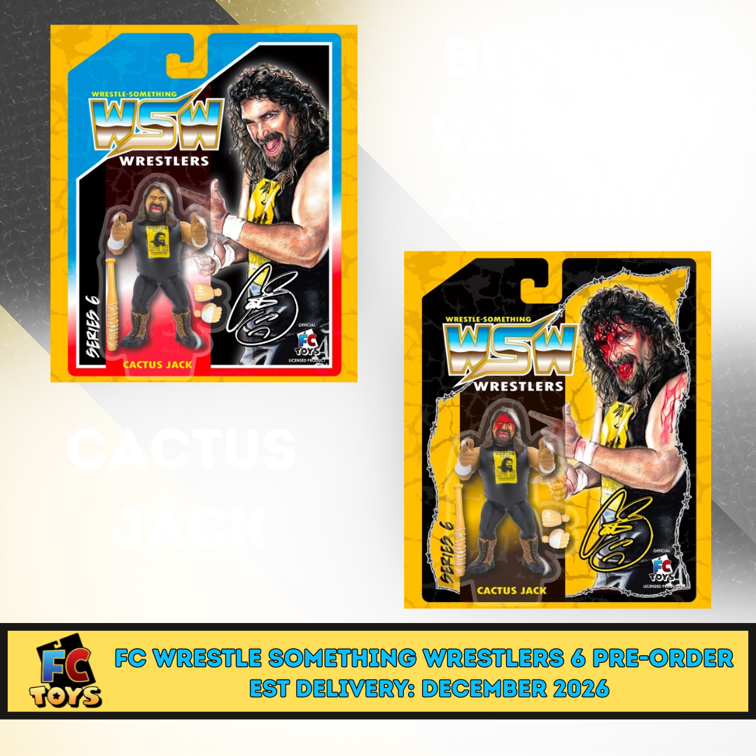 ***PRE-ORDER*** FC Wrestle Something Wrestlers 6 Cactus Jack