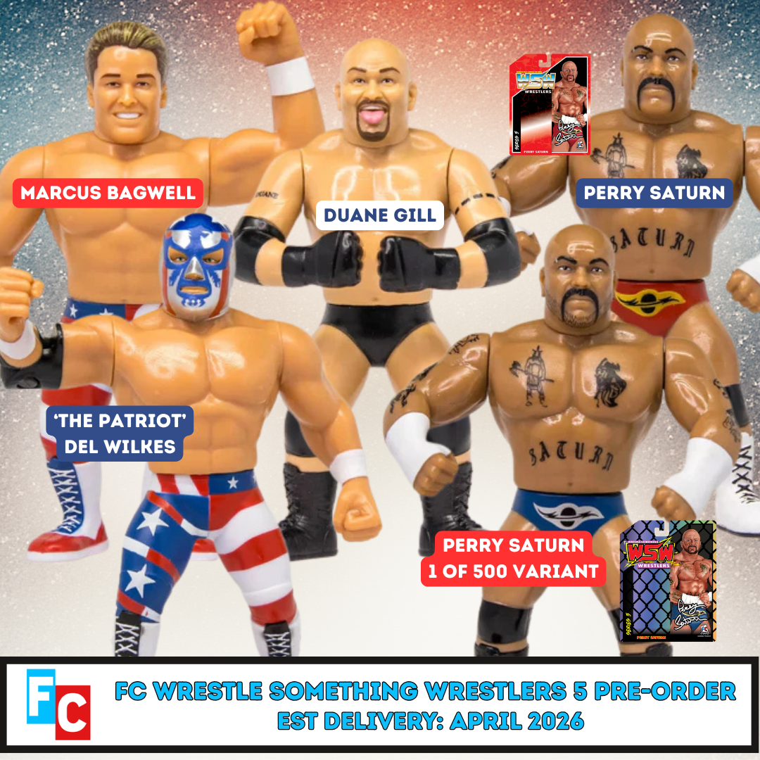 ***PRE-ORDER*** FC Wrestle Something Wrestlers 5 - Set of 5 (Duane Gil ...