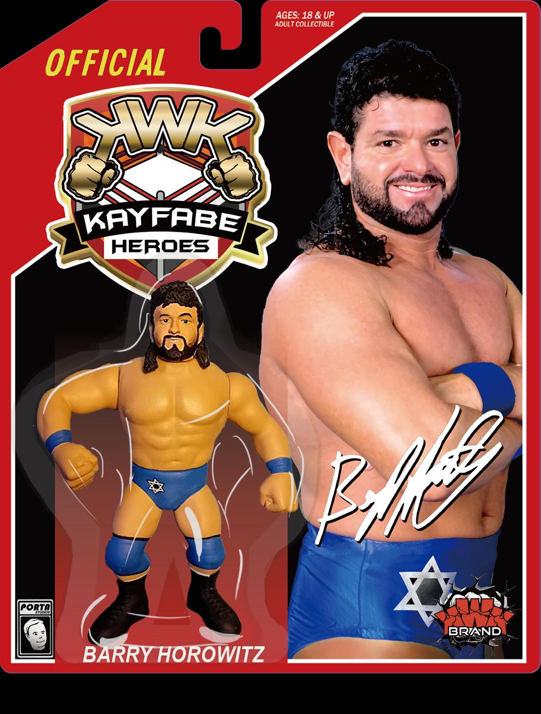 ***PRE-ORDER*** KWK 2025 Kayfabe Heroes Barry Horowitz