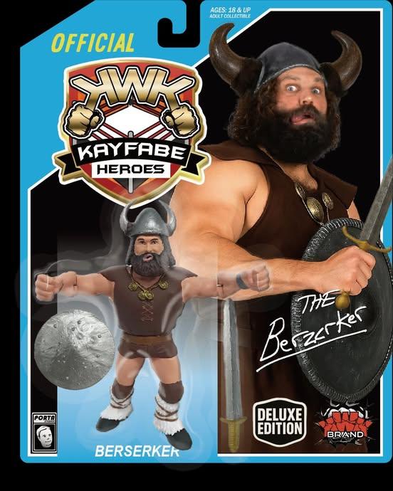 ***PRE-ORDER*** KWK 2025 Kayfabe Heroes Berzerker