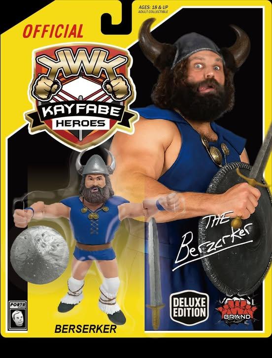 ***PRE-ORDER*** KWK 2025 Kayfabe Heroes Berzerker