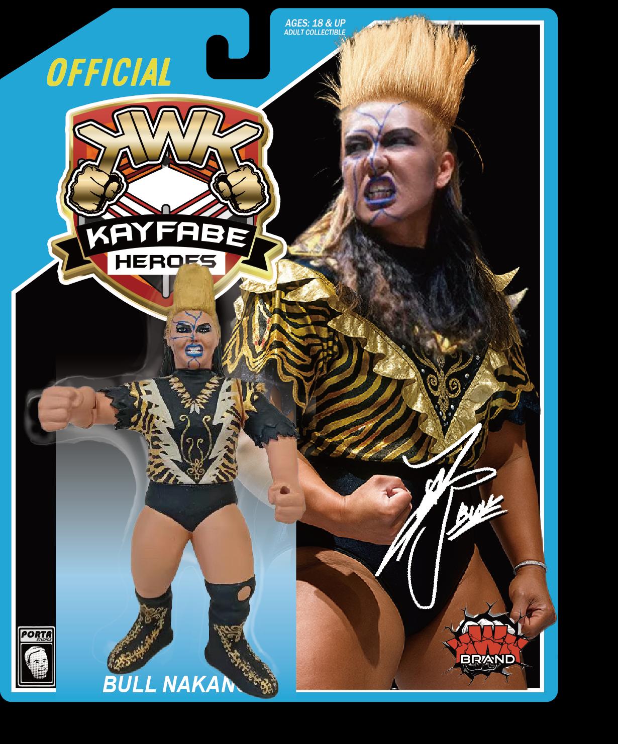 ***PRE-ORDER*** KWK 2025 Kayfabe Heroes Bull Nakano