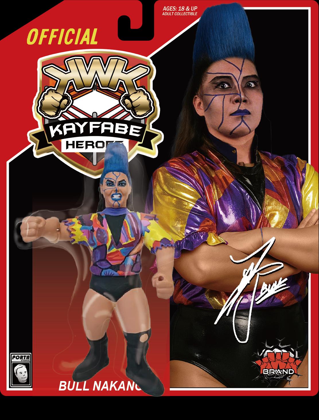 ***PRE-ORDER*** KWK 2025 Kayfabe Heroes Bull Nakano