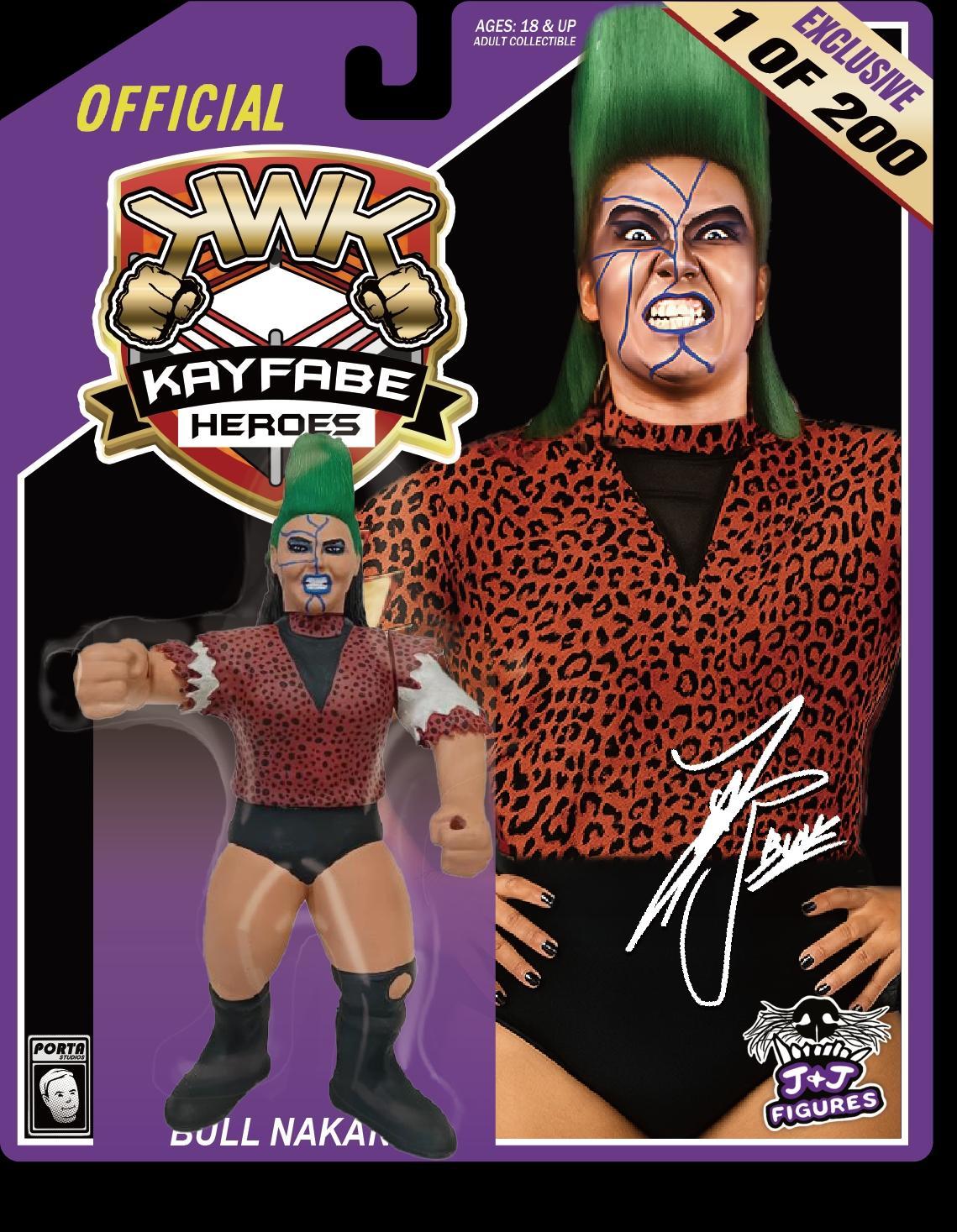 ***PRE-ORDER*** KWK 2025 Kayfabe Heroes Bull Nakano