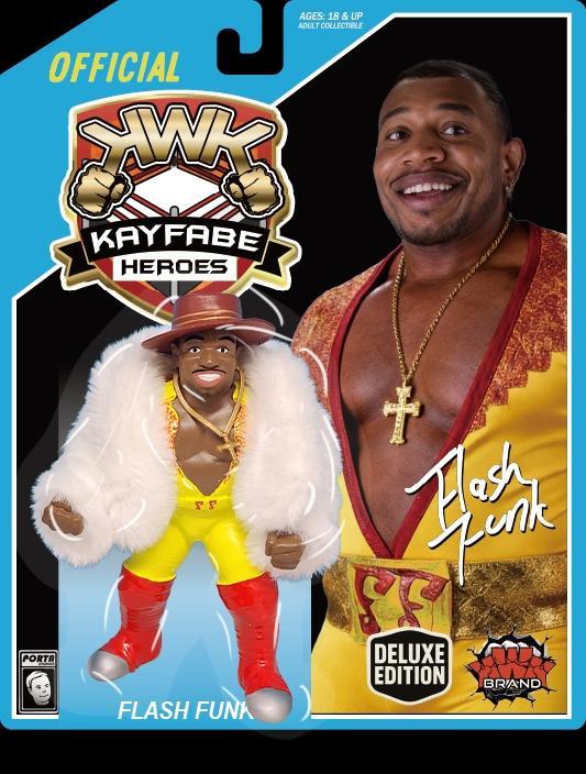***PRE-ORDER*** KWK 2025 Kayfabe Heroes Flash Funk