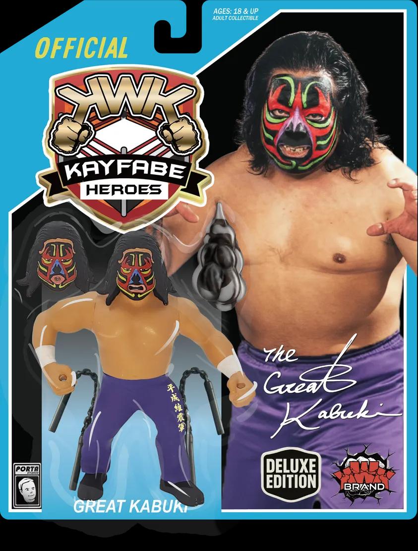 ***PRE-ORDER*** KWK 2026 Kayfabe Heroes The Great Kabuki