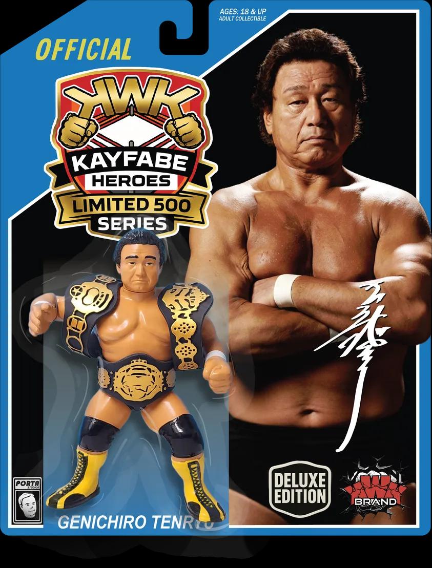 PRE-ORDER*** KWK 2026 Kayfabe Heroes Limited 500 Series Genichiro