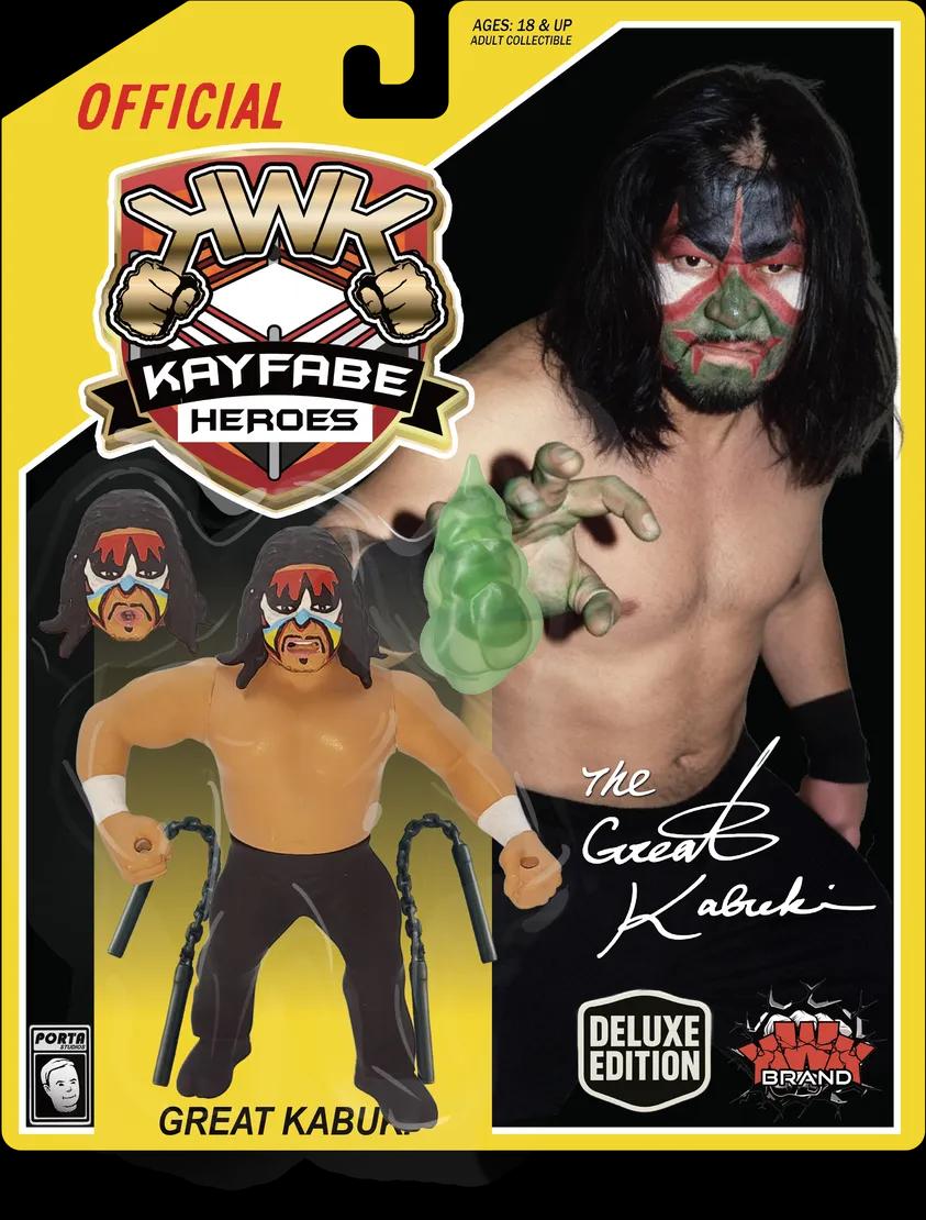 ***PRE-ORDER*** KWK 2026 Kayfabe Heroes The Great Kabuki