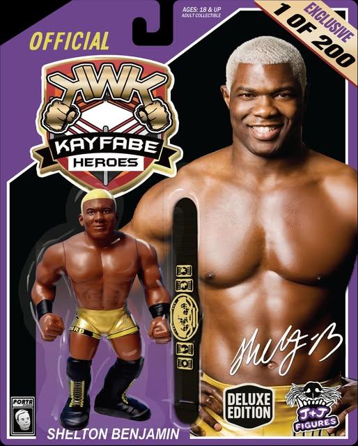 ***PRE-ORDER*** KWK 2026 Kayfabe Heroes Shelton Benjamin