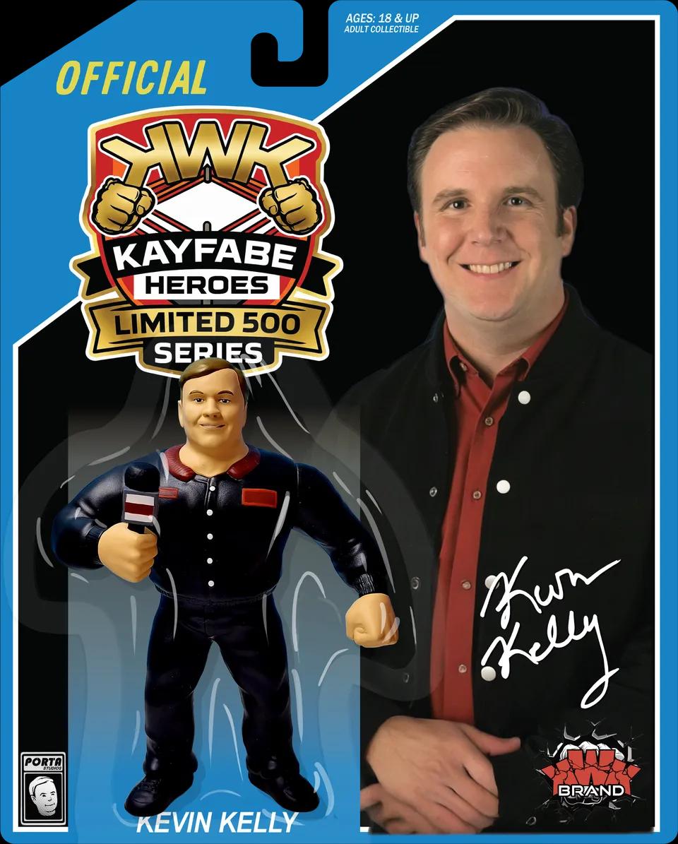 ***PRE-ORDER*** KWK 2026 Kayfabe Heroes Limited 500 Series Kevin Kelly