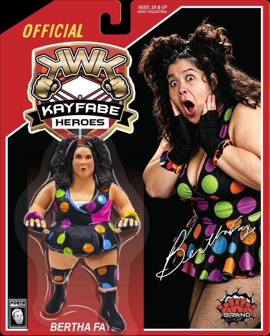 ***PRE-ORDER*** KWK 2026 Kayfabe Heroes Bertha Faye