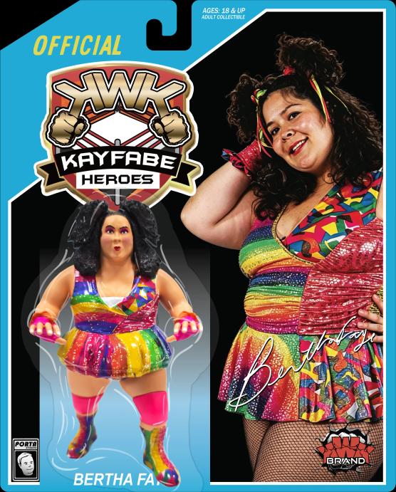 ***PRE-ORDER*** KWK 2026 Kayfabe Heroes Bertha Faye