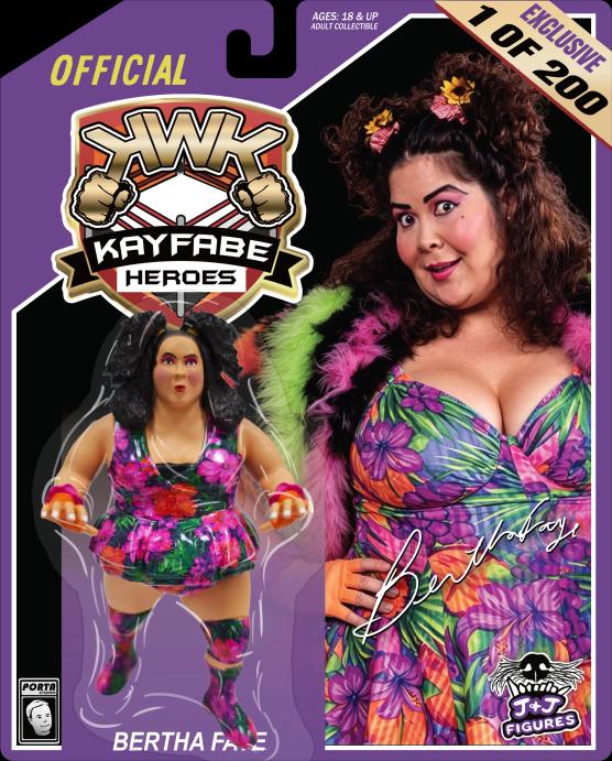 ***PRE-ORDER*** KWK 2026 Kayfabe Heroes Bertha Faye
