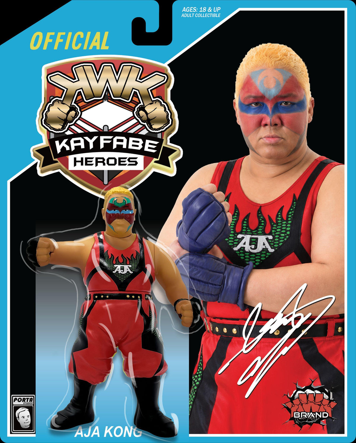 ***PRE-ORDER*** KWK 2026 Kayfabe Heroes Aja Kong